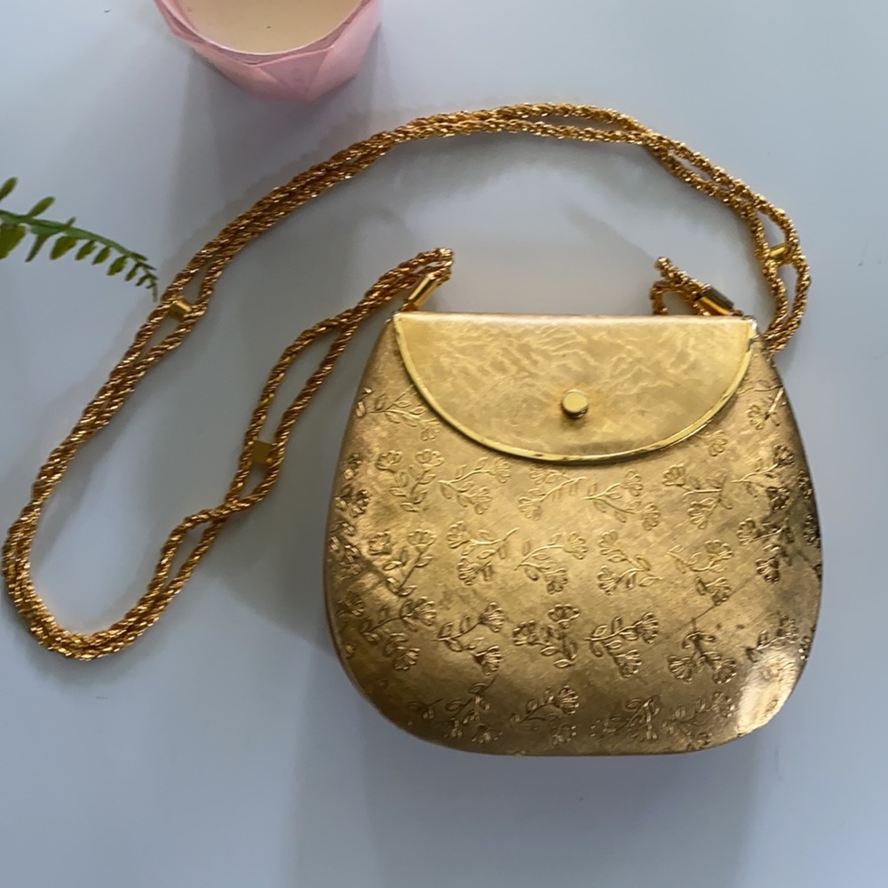 Vintage metal bag, souvenir from Italy 🇮🇹